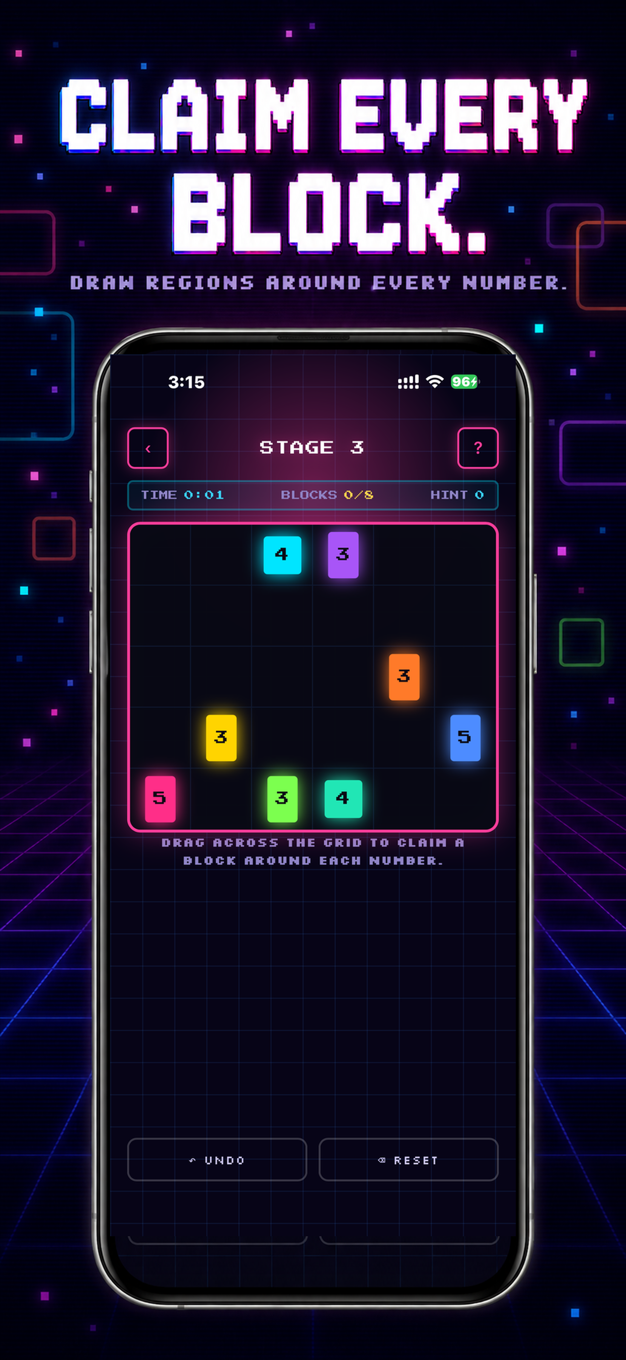 Patches screen