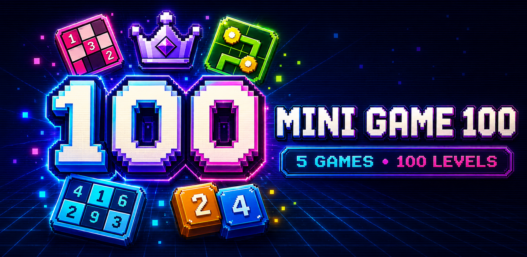 Mini Game 100 — 5 games, 100 levels